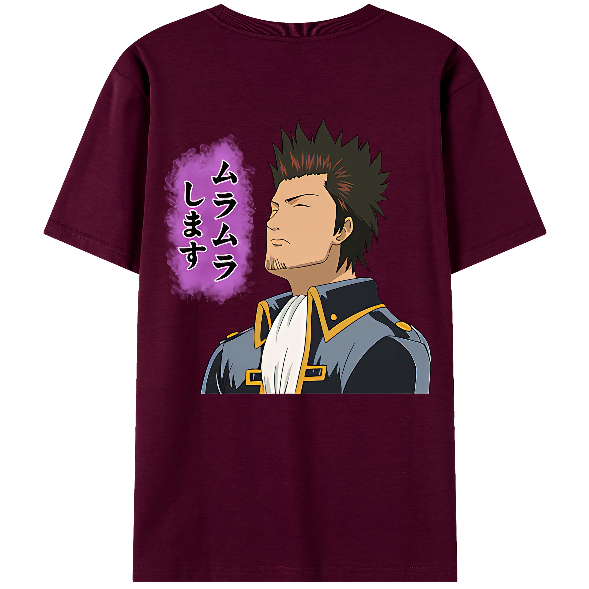 （画像用） ぎんたま 坂田銀時（さかたぎんとき） 神楽 志村新八（しむら しんぱち） GINTAMA Sakata Gintoki Kagura Shimura Shinpachi レディース半袖Tシャツ(バックプリント)